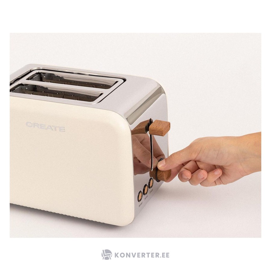 Toaster with retro design (create) - Konverter Sisustuskeskus