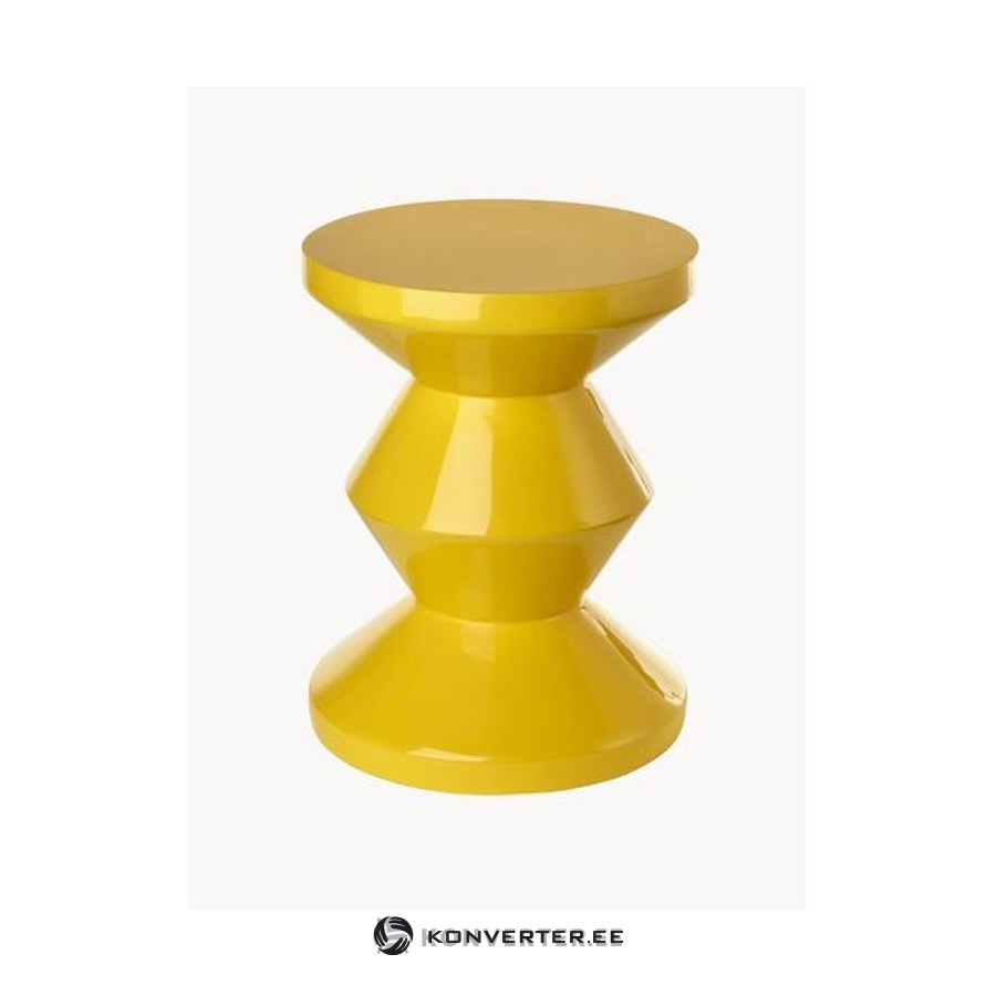 Yellow Design Coffee Table Zig Zag (Pols Potten)