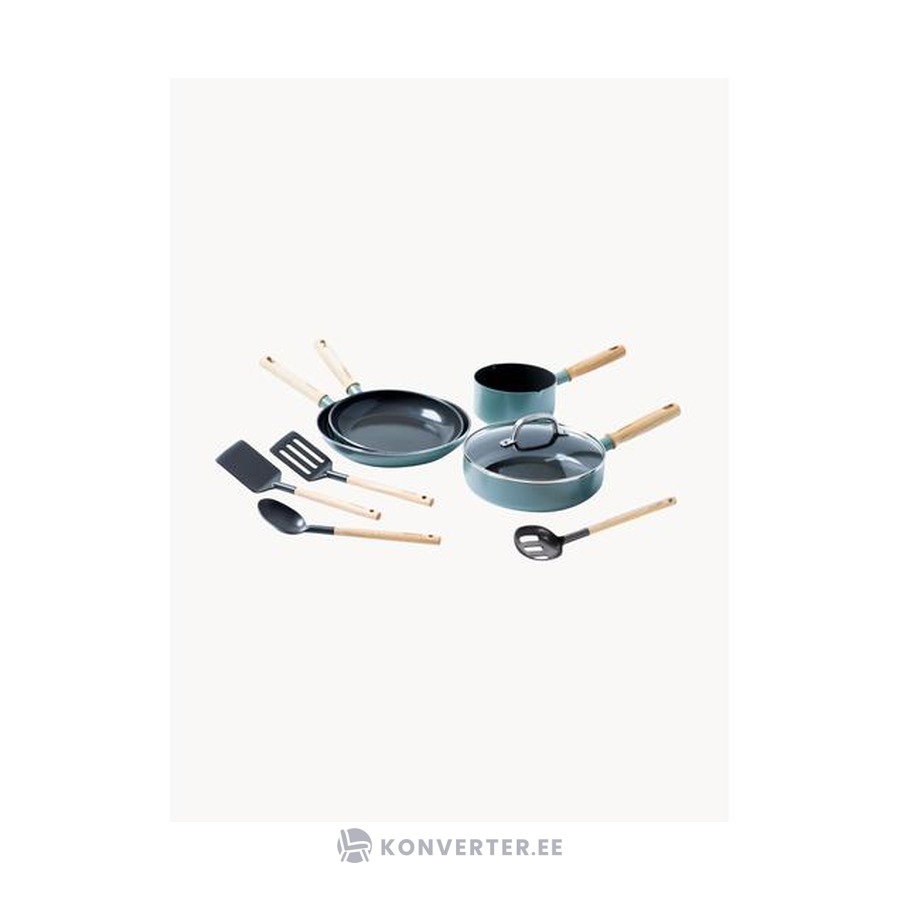 Tarttumaton leivontasarja Mayflower (viherpannu)