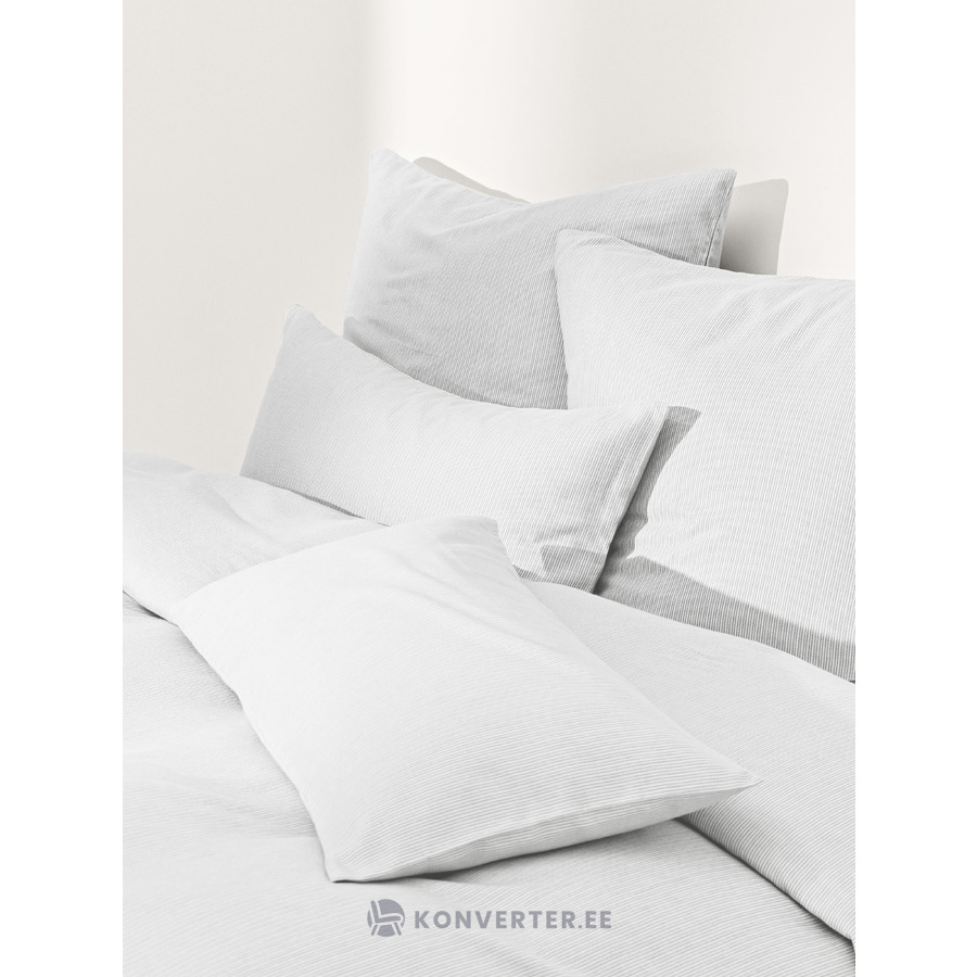 Valkoinen puuvillapussilakana (Javon) 155x220