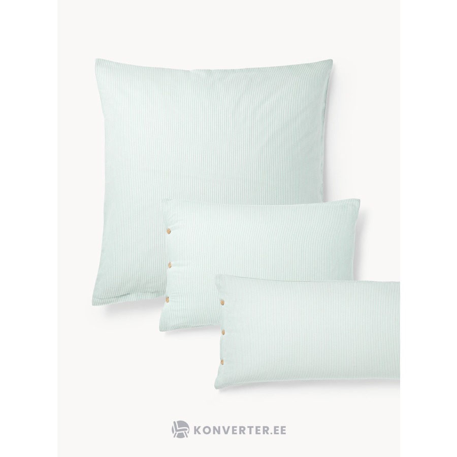 Vaaleansininen puuvillatyynyliina (Javon) 40x80