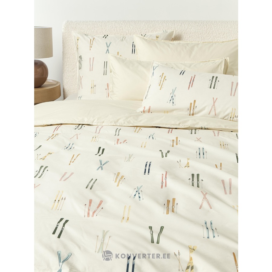 Talvikuvioinen puuvillapussilakana (haapa) 135x200