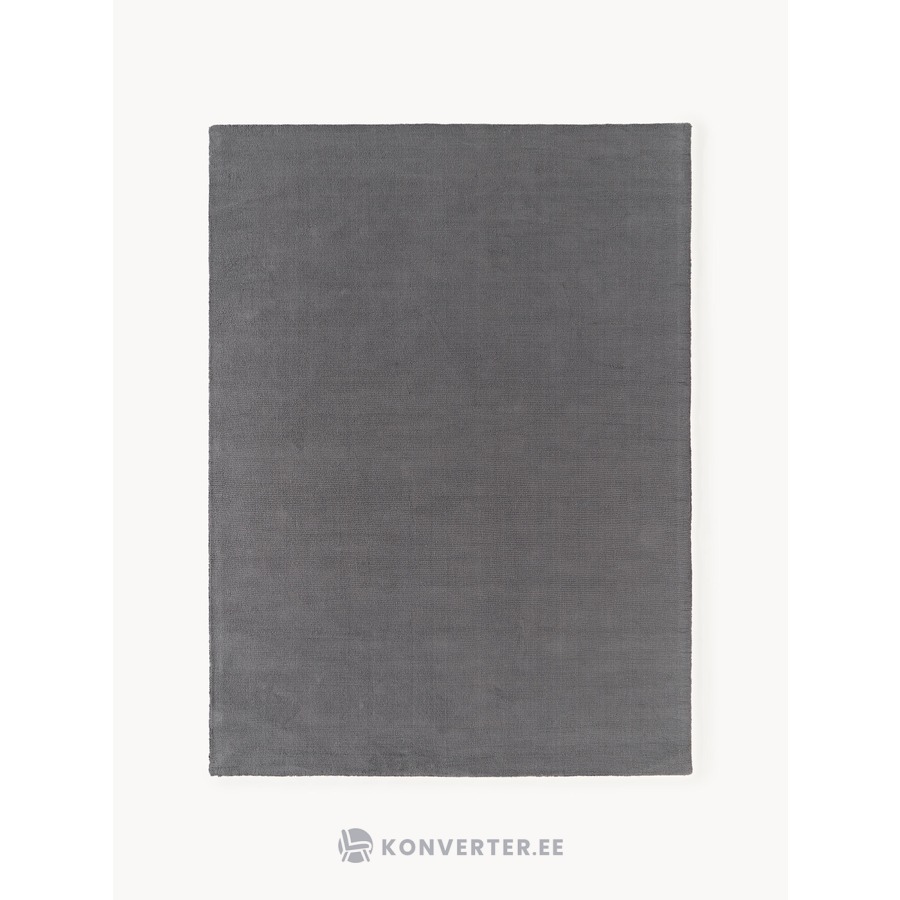 Pelēks kokvilnas paklājs (Lora) 300x400
