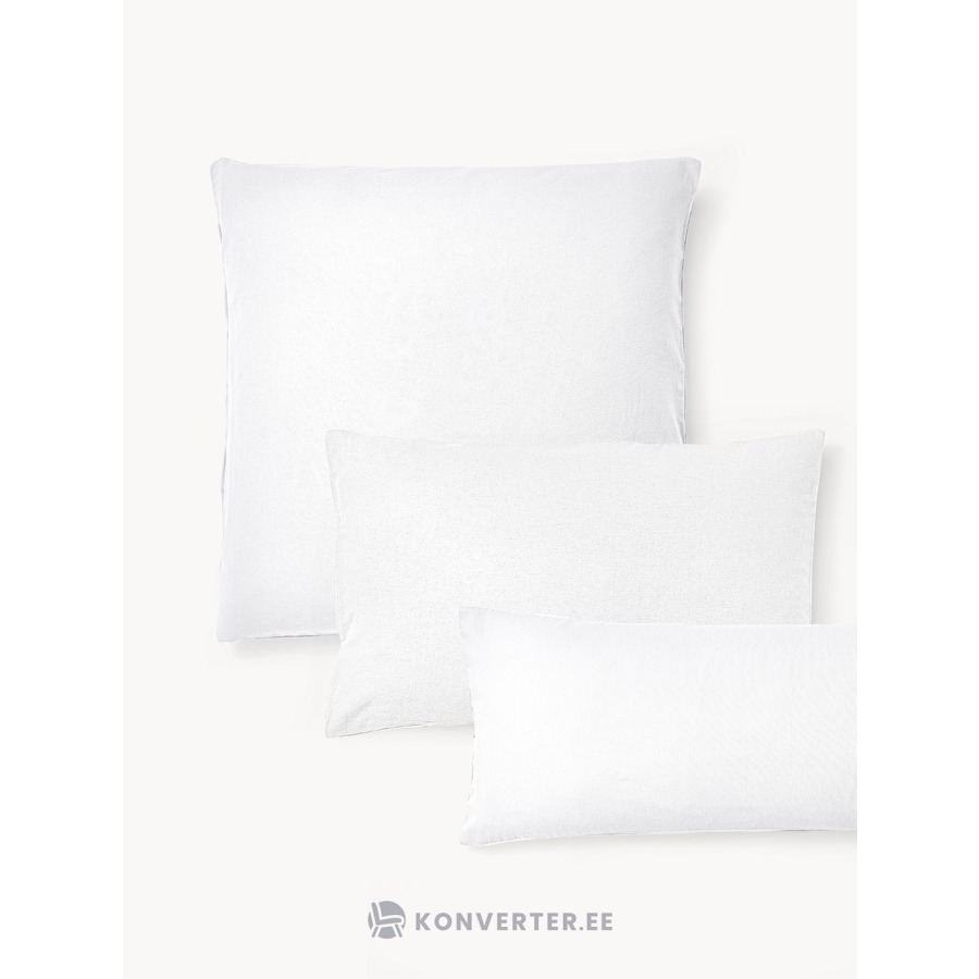 Balta kokvilnas spilvendrāna (Biba) 50x80