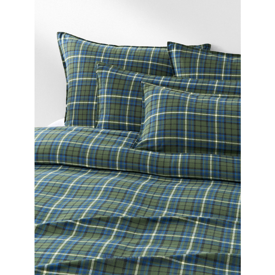 Rakstains kokvilnas gultasveļas pārvalks (Linsay) 155x220