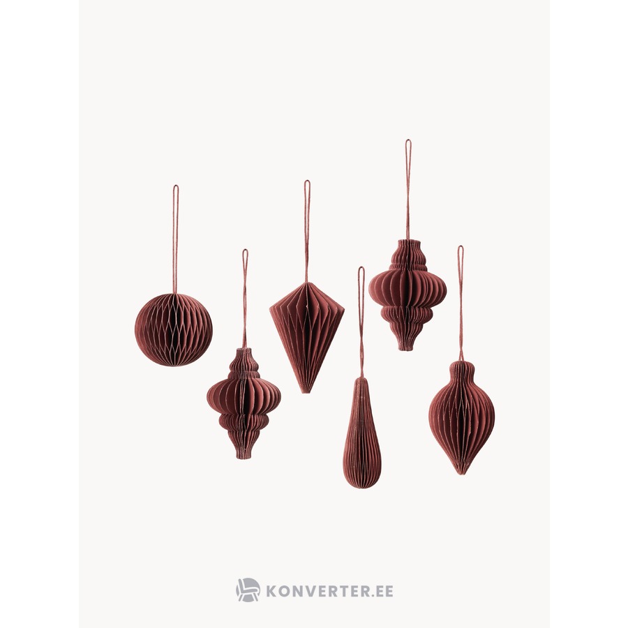 Joulukoristeen 6 kpl Julet (Broste Copenhagen)