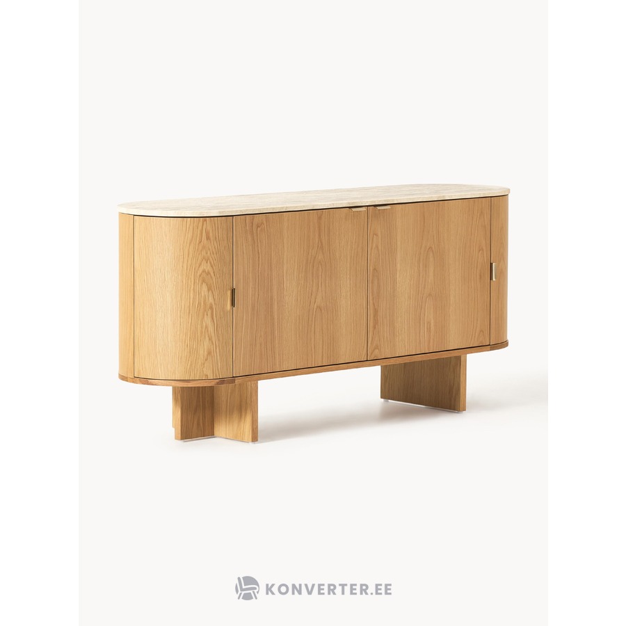 Light brown low cabinet (Zumi)