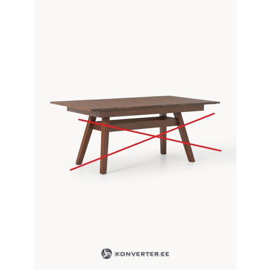 Massiivipuinen jatkettava ruokapöytä (Ethan)