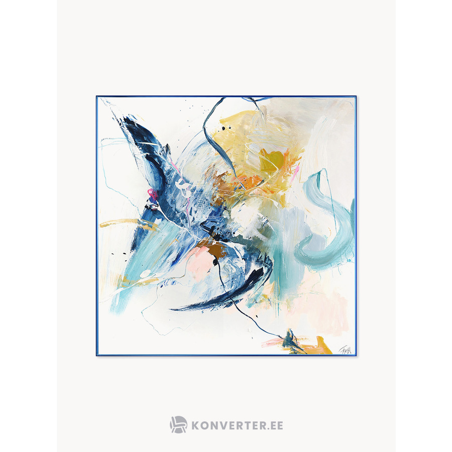 Seinämaalaus Confidential Blue (Malerifabrikken)