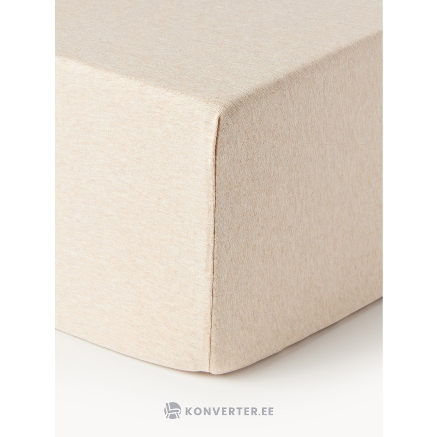 Beige puuvillainen joustava pellava (Gorgy) 180x200