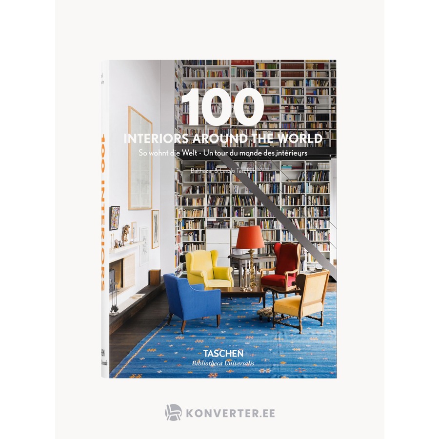 Paveikslėlių knyga „100 interjerų aplink pasaulį“ (Taschen)