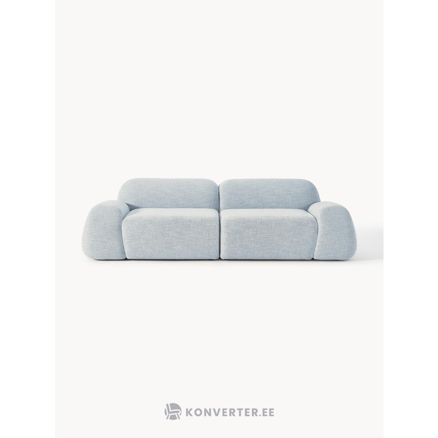 Šviesiai pilka modulinė sofa (Wolke)