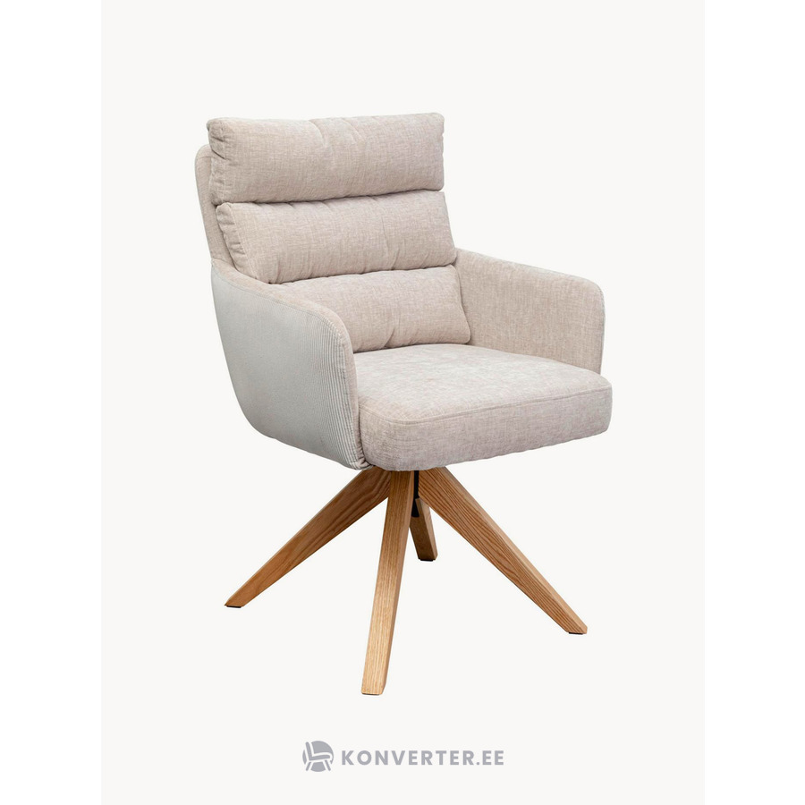 Apmuštas besisukantis fotelis „Bosse“ („Kare Design“)