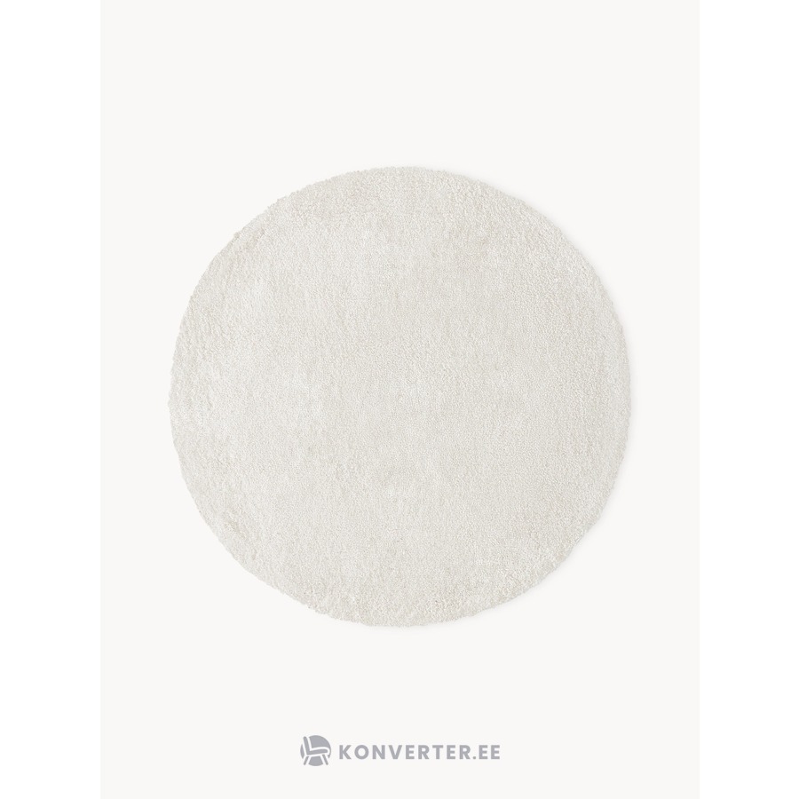 White Round Carpet (Lei)D=120