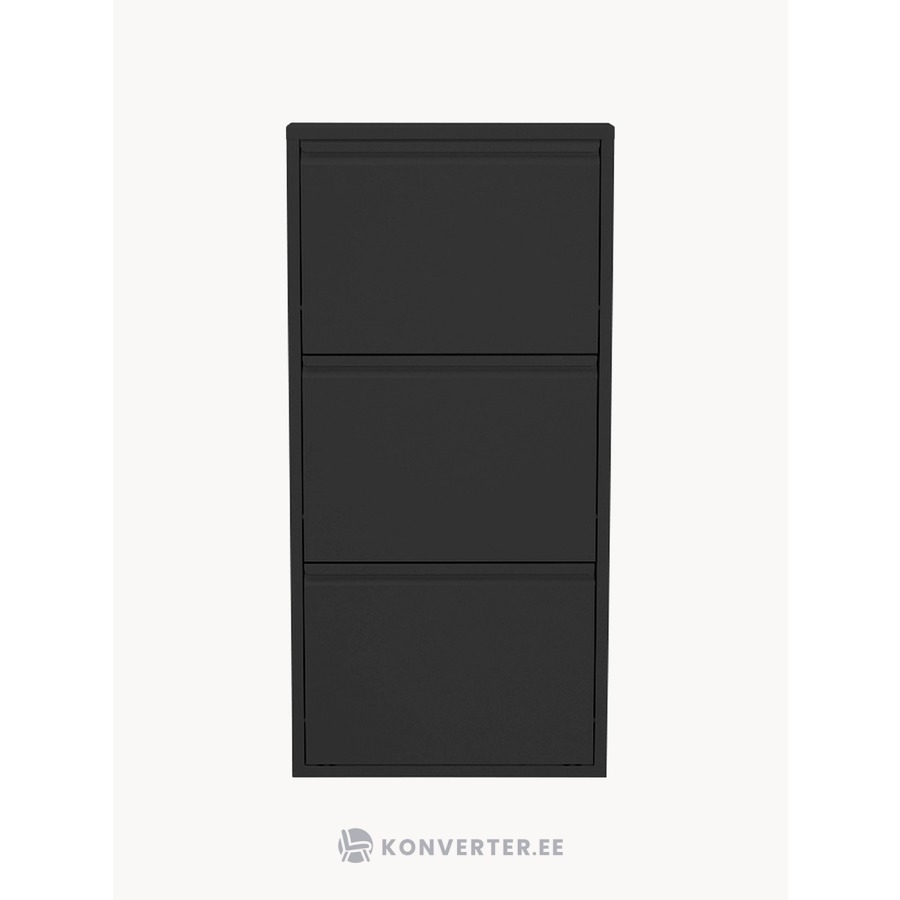 Black Shoe cabinet Caruso (Kare Design)