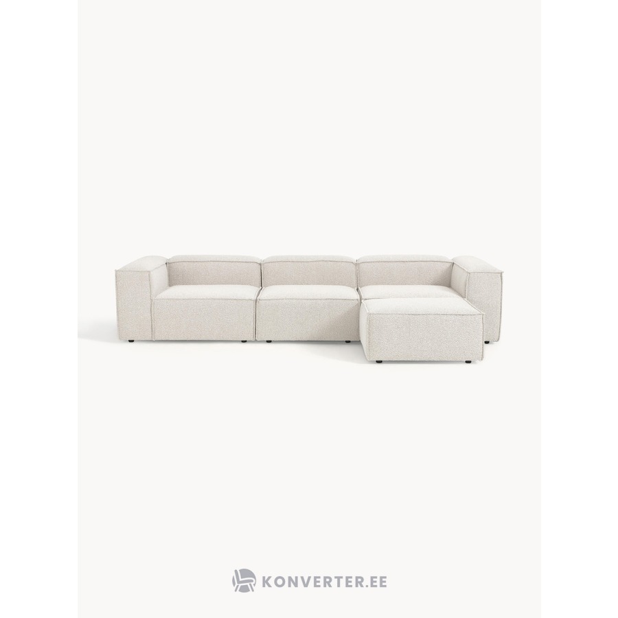 Šviesiai pilka modulinė kampinė sofa (Lennon)