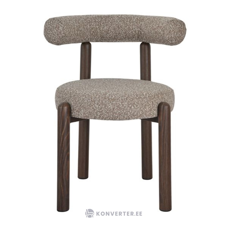 Светло-коричневый обеденный стул Bouclé Roni (Pro Living)