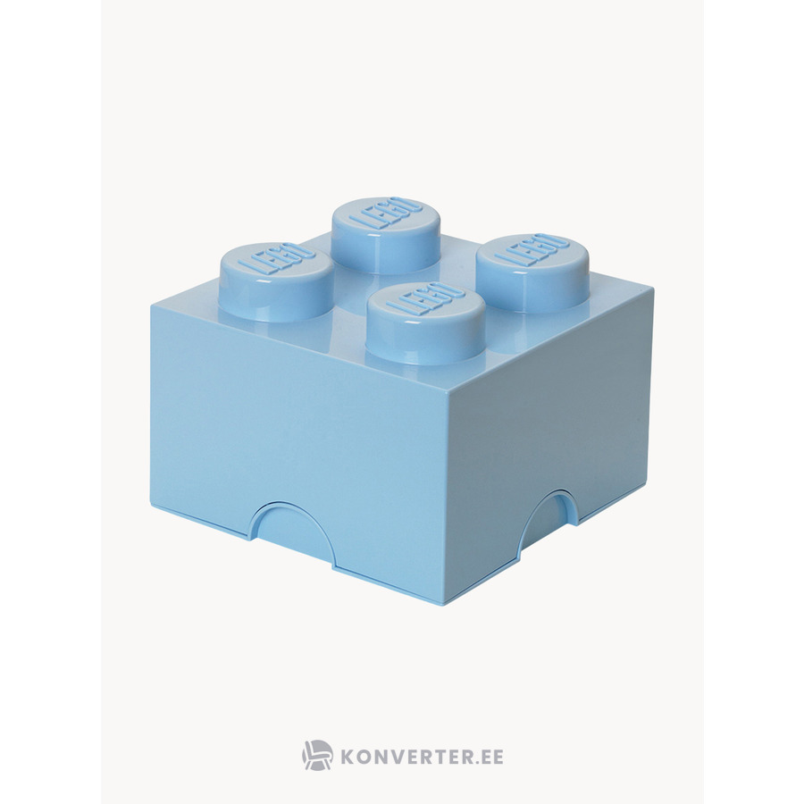 Светло-голубая коробка для хранения кубика LEGO (Lego®)