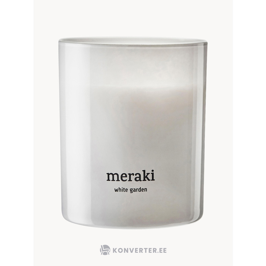 Ароматическая свеча «Белый сад» (Meraki)
