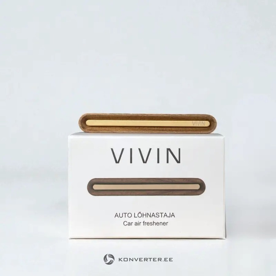 Medinis automobilio oro gaiviklis su juoduoju medumi + 10 ml (Vivin)