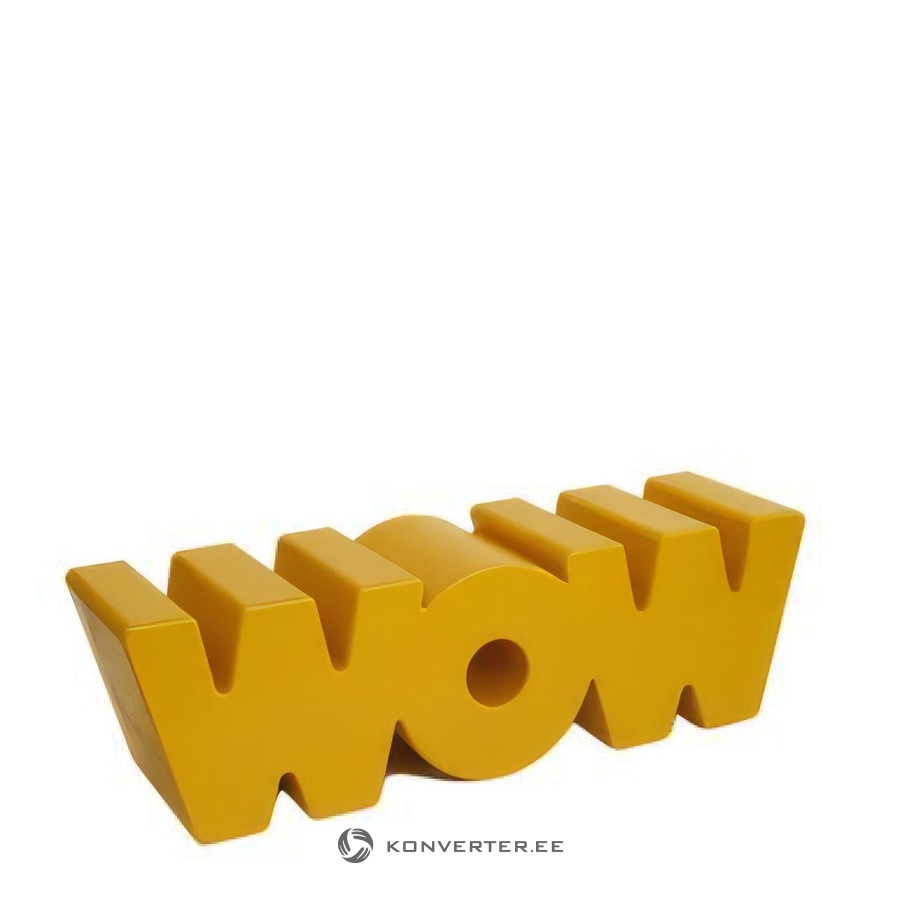 Dzelteni rozā WOW (Slaids)