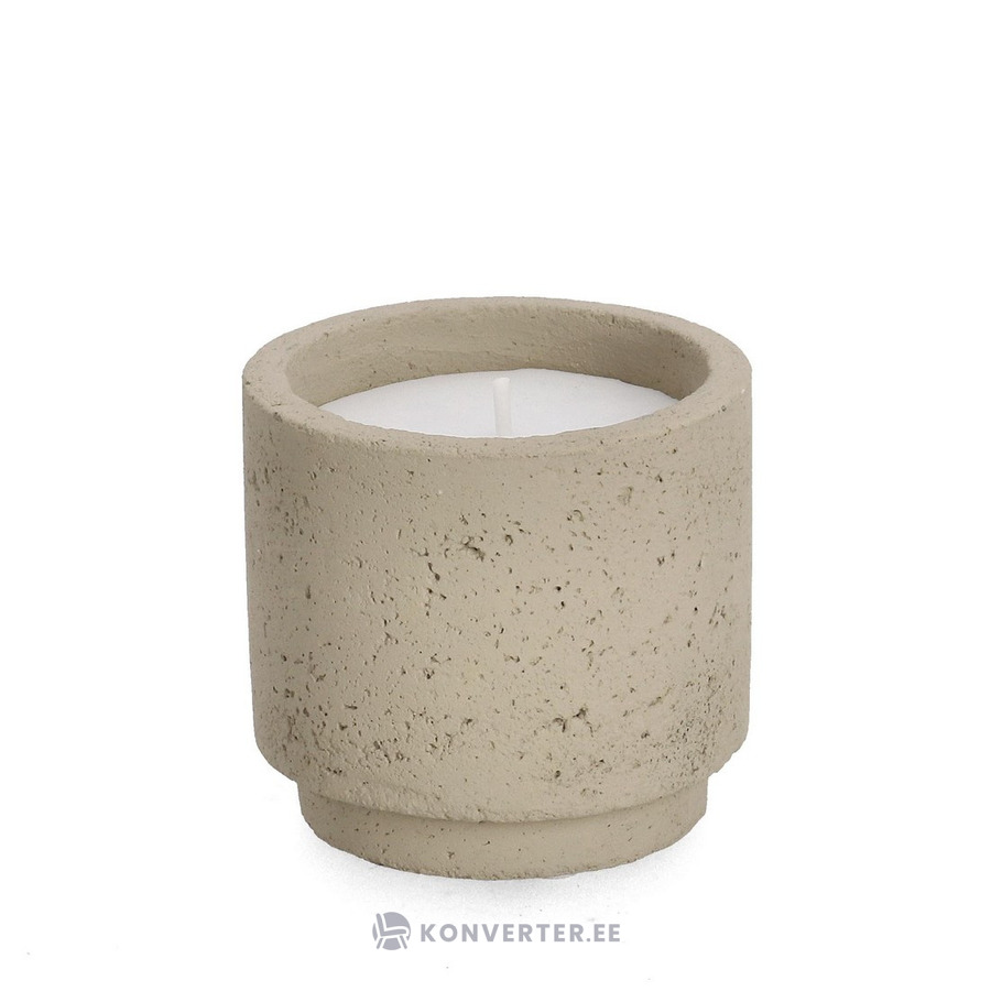 Pinkish-Taupe Candle (Christina) 11X10