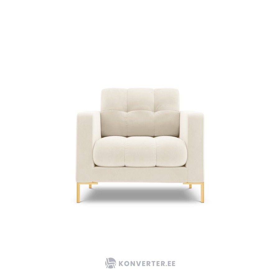 Gaiši bēšs atpūtas krēsls Bali (Cosmopolitan Design)