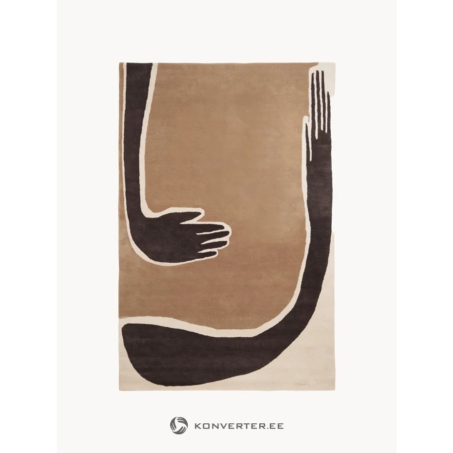 Vilnonis kilimas „Pose“ (Ferm Living) 200x300