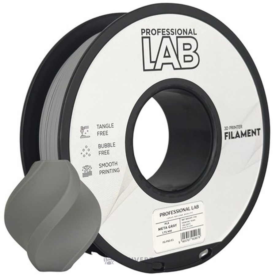 Pelēks PLA pavediens