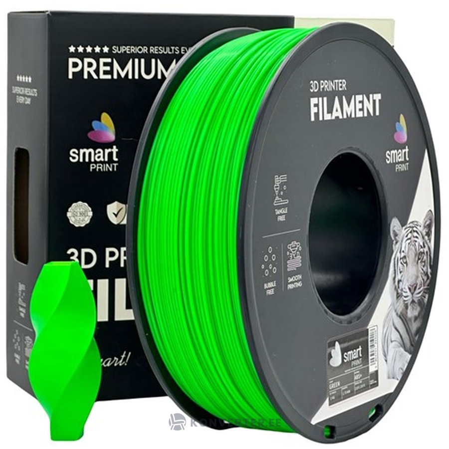 Zaļa ABS+ kvēldiega šķiedra