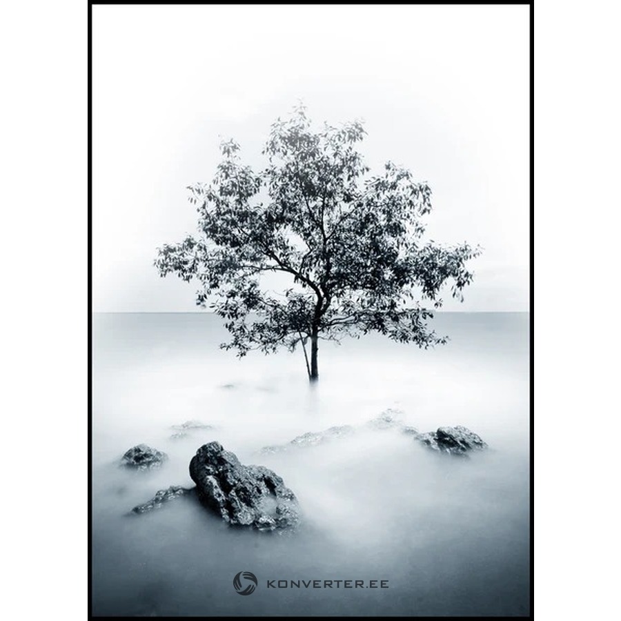 Musta Raamiga Seinapilt Photo D'Art No 6 (Malerifabrikken) 50X70