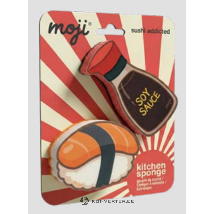 Губка для мытья посуды Sushi Addicted (Moji)