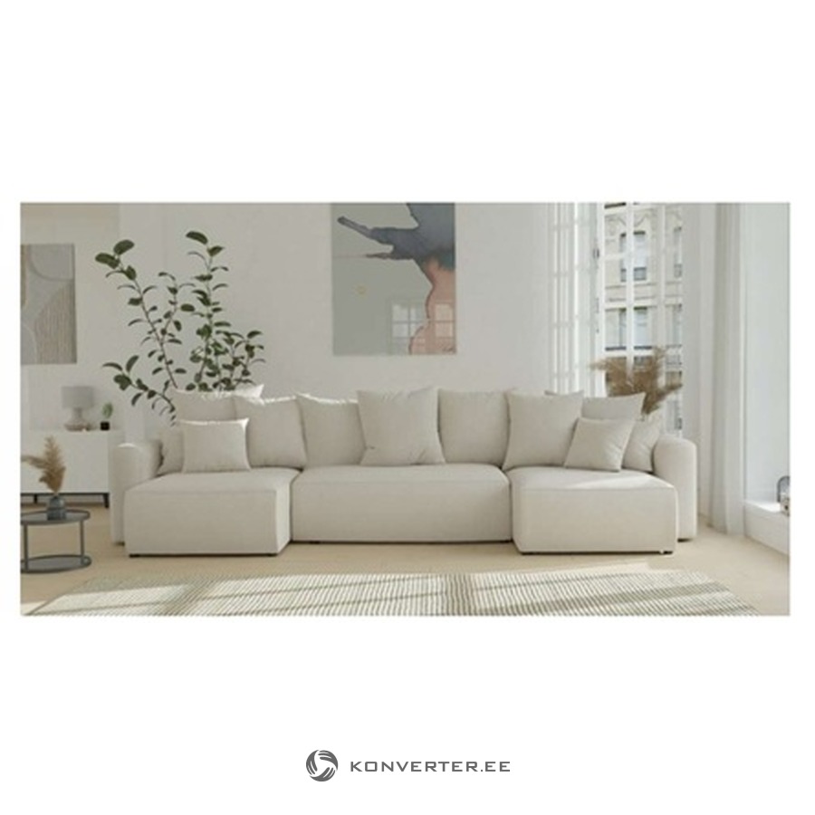 Beež U-Kujuline Diivanvoodi (Denver U) Komfort