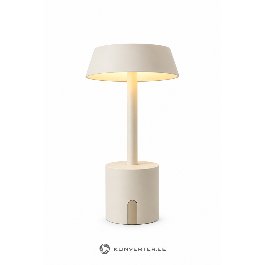 Pieno baltumo belaidis stalinis šviestuvas („Torre Mini“)