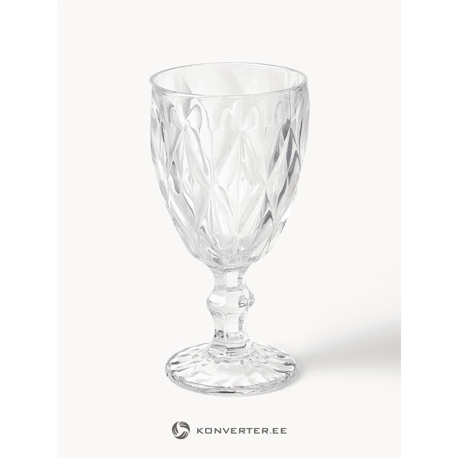 Set of 4 wine glasses (colorado), intact, in box