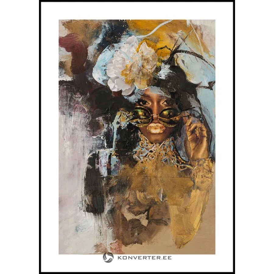 Musta Raamiga Seinapilt Sunkissed (Malerifabrikken) 50x70