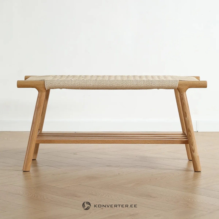 Šviesus medinis suolas Zuma