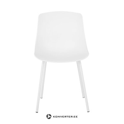 Valkoinen tuoli (dave) (salinäyte, pieni kauneusvirhe)