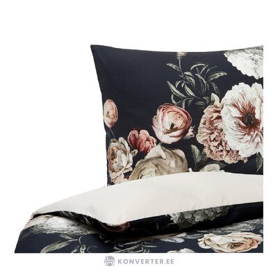 Floral cotton bedding set (blossom) intact