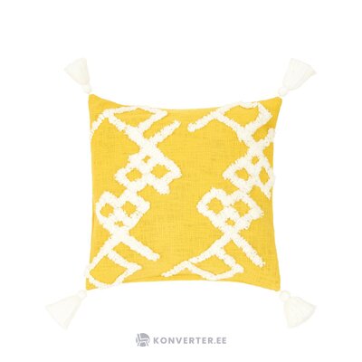 Cotton decorative pillowcase (tiki) intact