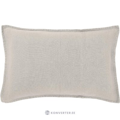 Smėlio spalvos lininis pagalvės užvalkalas (lanya) 40x60 visas