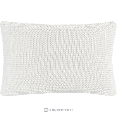 White cotton pillowcase (adalyn) intact