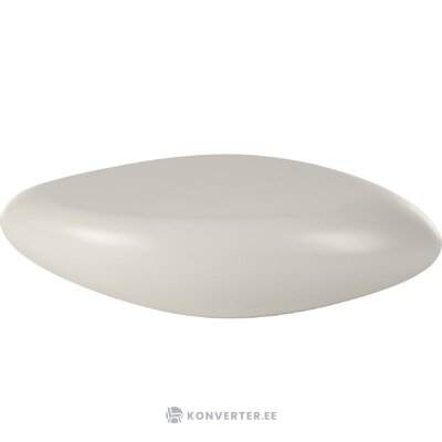 Light gray design coffee table (pietra) with a beauty flaw