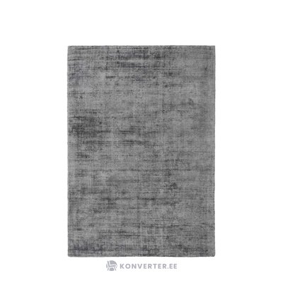 Gray viscose carpet glossy (kayoom) 160x230 small cosmetic flaws