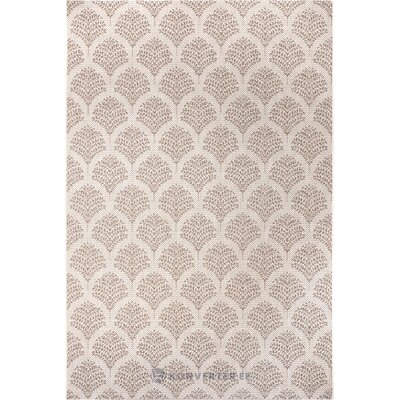 Beige patterned indoor and outdoor carpet (stan) 160x230 intact