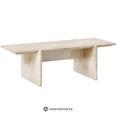 Beige design coffee table (jovis) intact