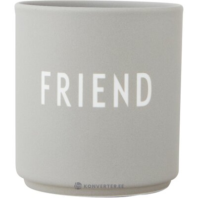 Design mug friend (design letters) 250ml intact