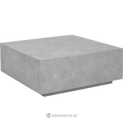 Gray coffee table (lesley) with a beauty flaw