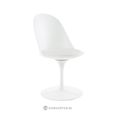 Balta dizaino kėdė Granada (Milano) su grožio trūkumais
