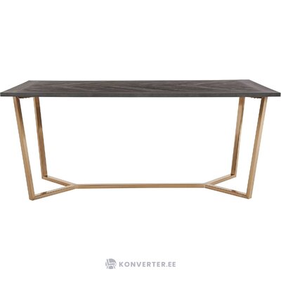Brown-gold dining table top nanterie whole